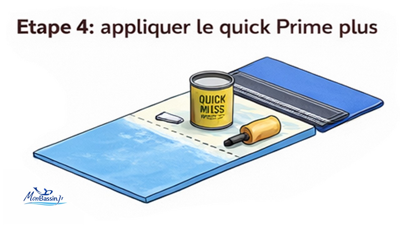 application du primer accrochage epdm