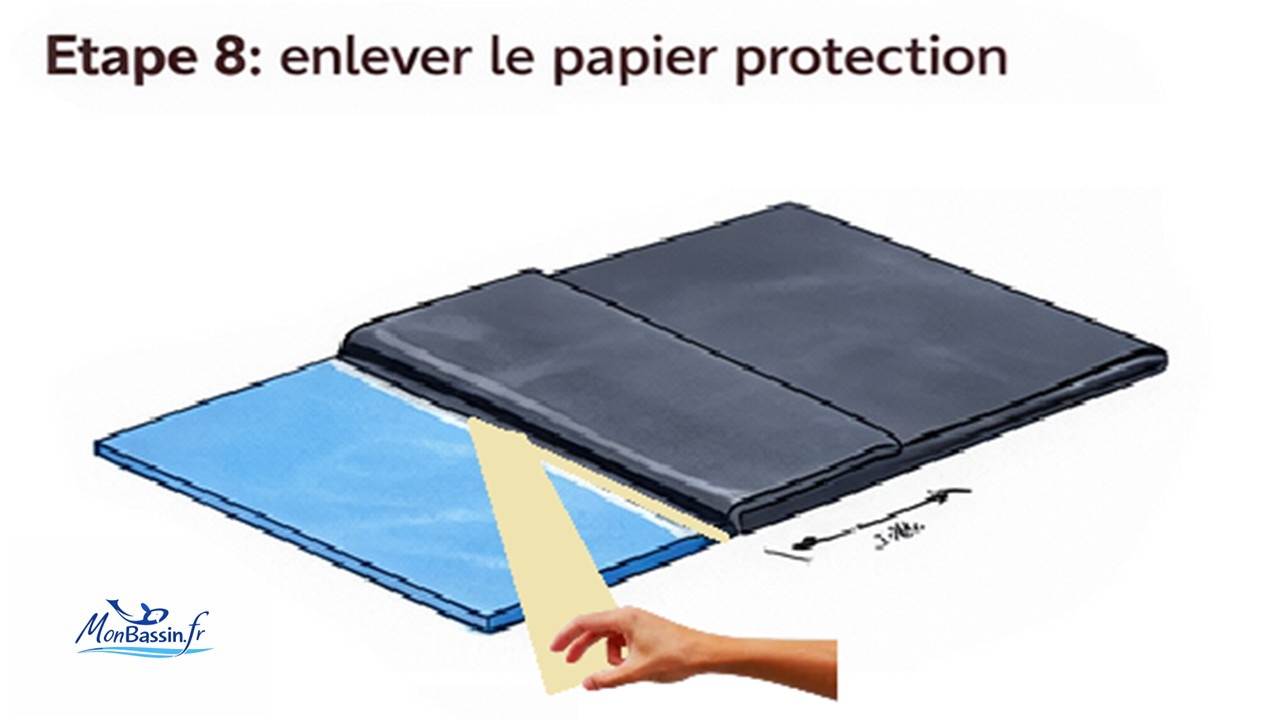 retrait du film protecteur