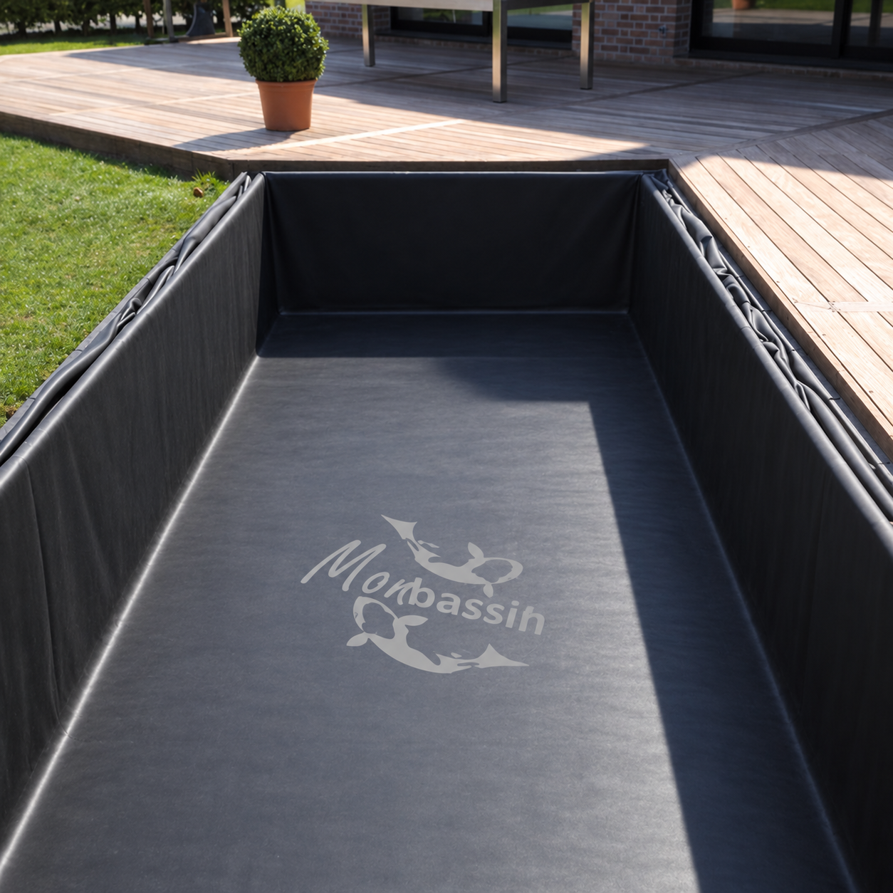 collage angle EPDM bassin