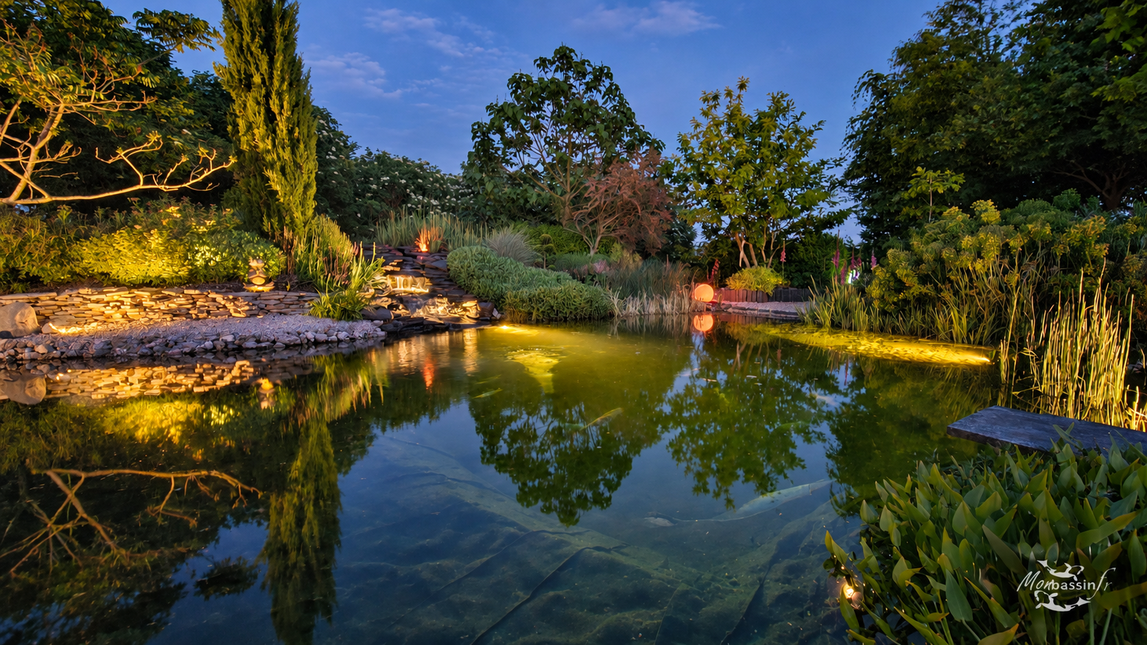 Bassin de jardin à forte valeur immobilière