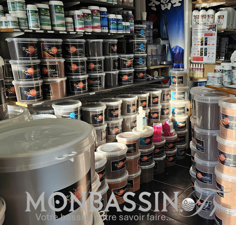 Gamme complete nourriture bassin