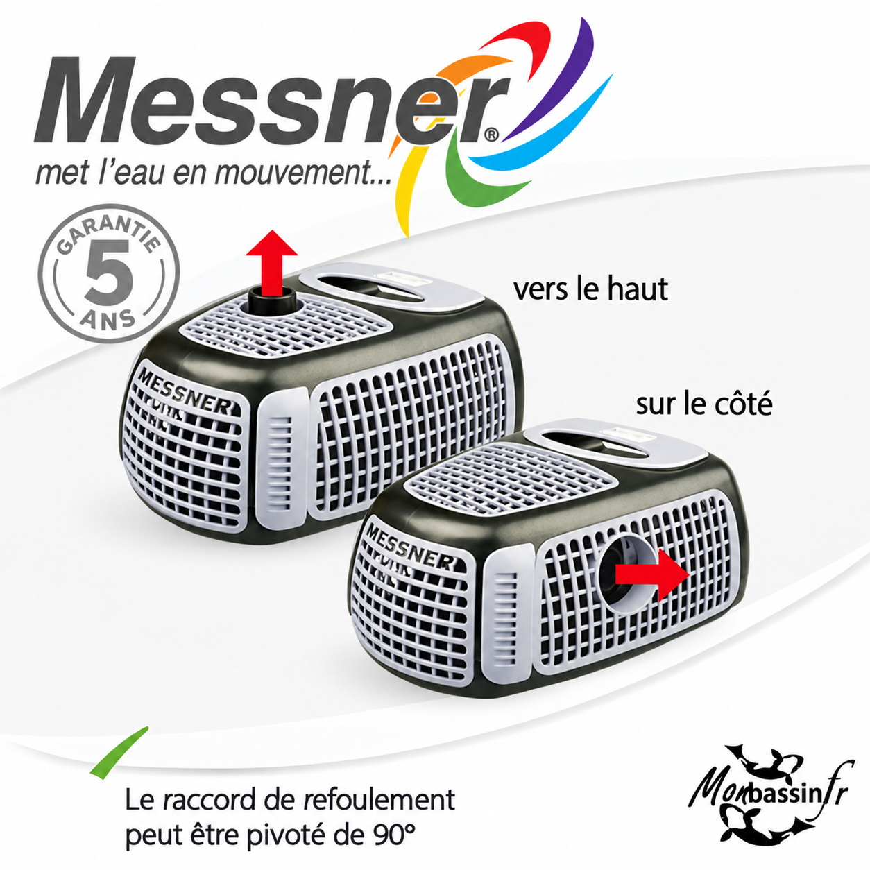 Pompe de bassin Messner eco-X2