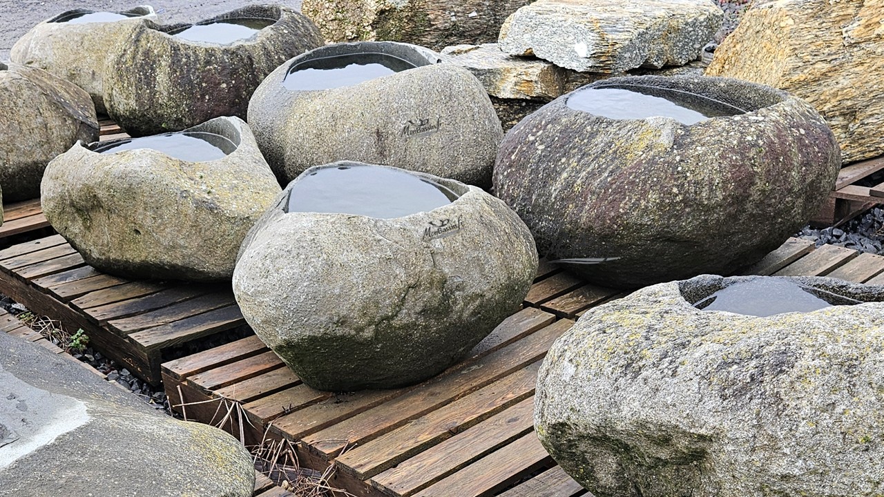 les plus belles pierres pour bassin et jardin du monde