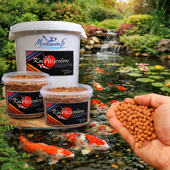 gamme complete pro colors Koi nourriture