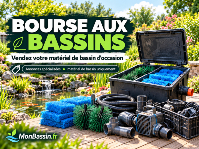 Bourse aux Bassins : vendez votre matériel de bassin d'occasion